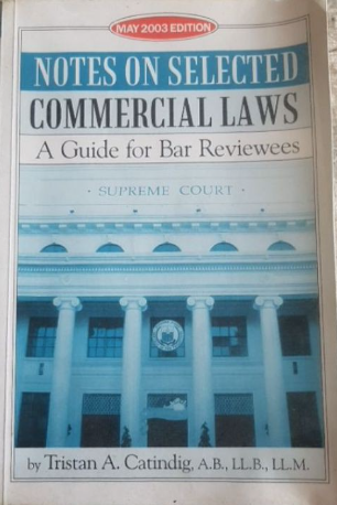 Notes on selected commercial laws