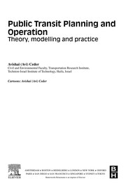 Public transit planning and operation theory, modelling and practice
