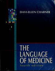 The language of medicine a write-in text explaining medical terms