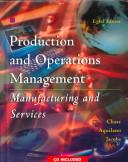 Production and operations management manufacturing and services