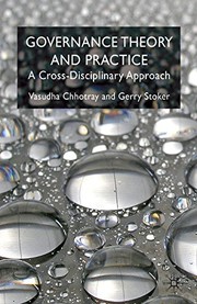 Governance theory and practice a cross-disciplinary approach