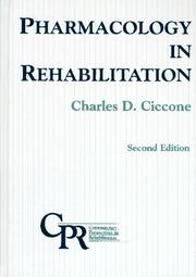 Pharmacology in rehabilitation