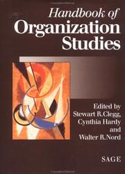 Handbook of organization studies