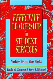 Effective leadership in student services voices from the field