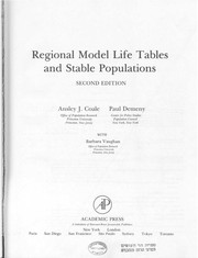 Regional model life tables and stable populations