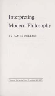 Interpreting modern philosophy