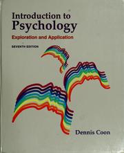 Introduction to psychology exploration and application