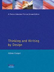 Thinking and writing by design a cross-disciplinary rhetoric and reader