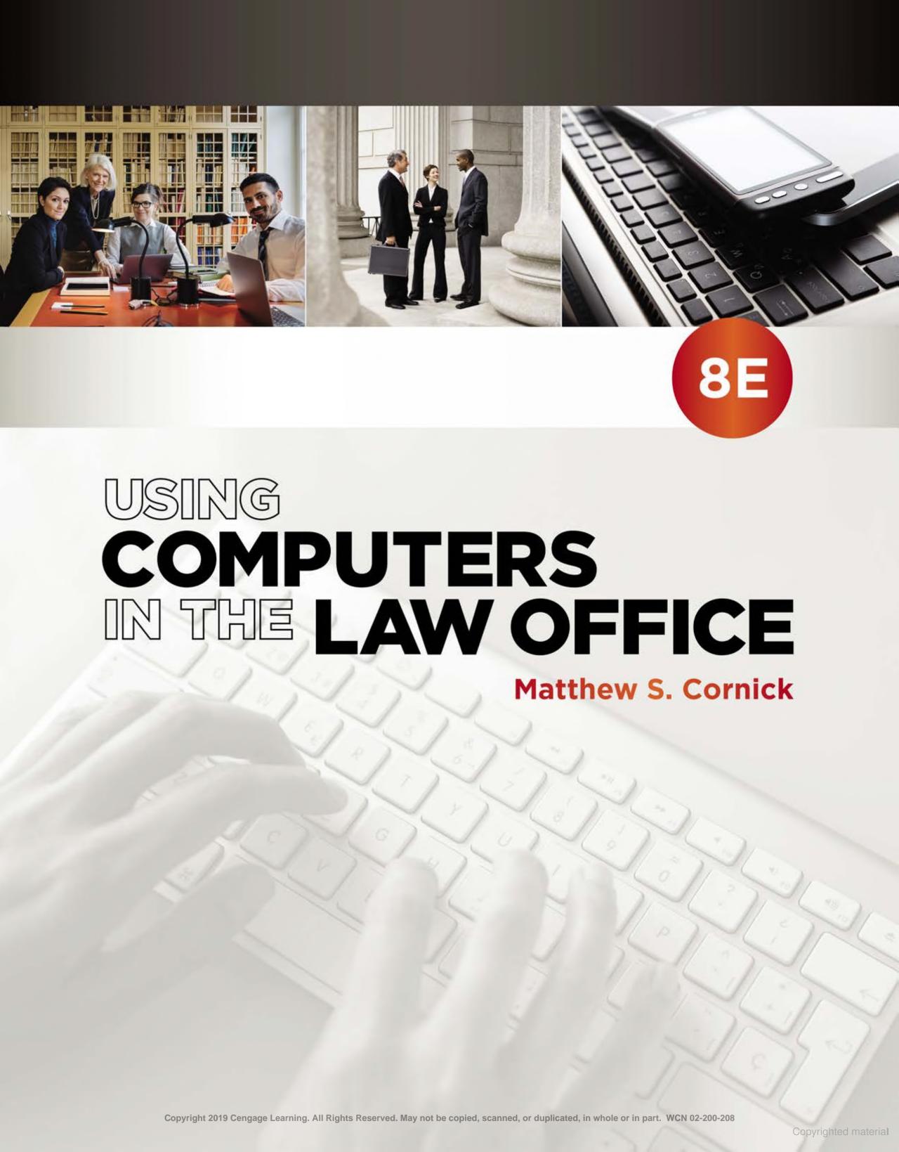 Using computers in the law office