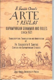 Fr. Francisco Coronel's Arte y reglas Kapampangan grammar and rules circa 621