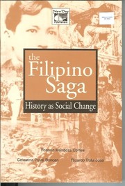 The Filipino saga history as social change