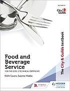 Food and beverage service for the level 2 technical certificate