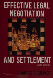 Effective legal negotiation and settlement