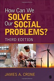 How can we solve our social problems?