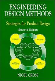 Engineering design methods strategies for product design