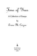 Time of year a collection of essays