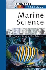 Marine science the people behind the science.