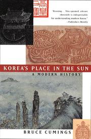 Korea's place in the sun a modern history