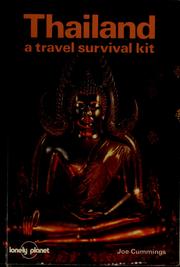 Thailand a travel survival kit