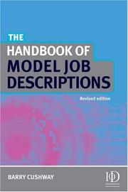 The handbook of model job description
