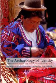 Archaeology of identity approaches to gender, age, status, ethnicity and religion