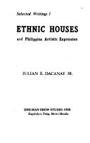 Ethnic houses and Philippine artistic expression