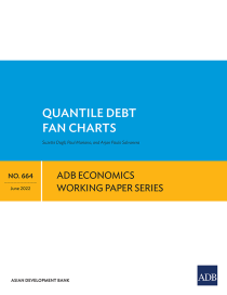 Quantile debt fan charts