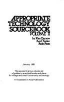 Appropriate technology sourcebook