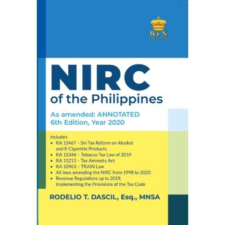 NIRC of the Philippines as amended annotated