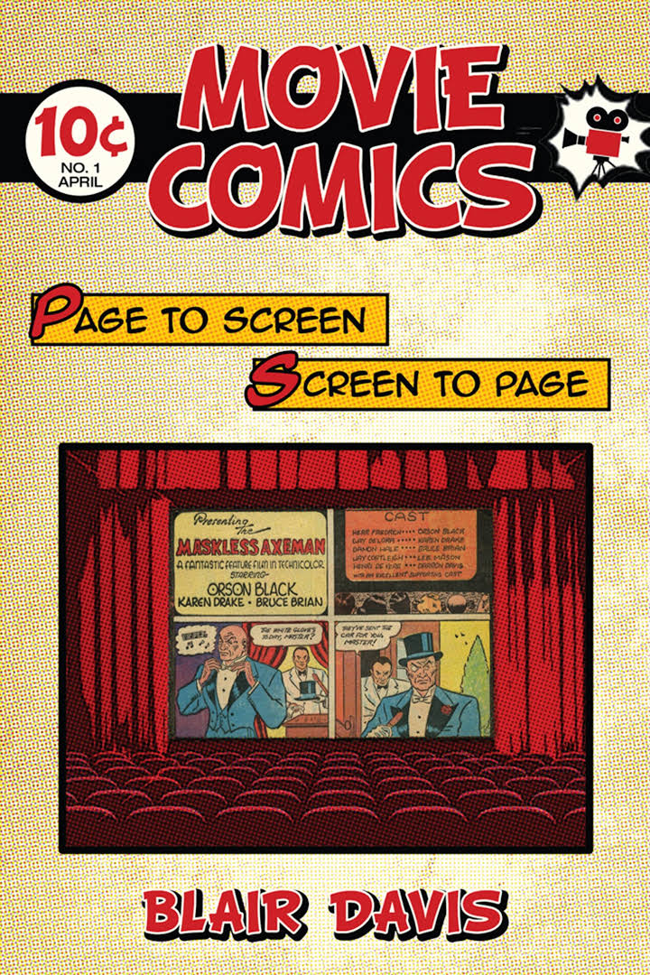 Movie comics page to screen/screen to page