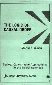 The logic of causal order