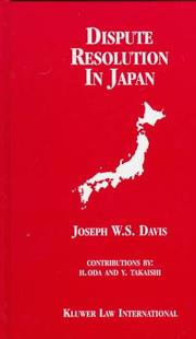 Dispute resolution in Japan