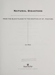 Natural disasters from the Black Plague to the eruption of Mt. Pinatubo