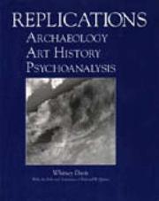 Replications archaeology, art history, psychoanalysis