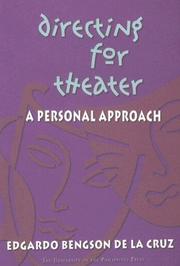 Directing for theater a personal approach