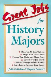 Great jobs for history majors