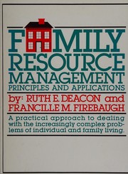 Family resource management principles and applications