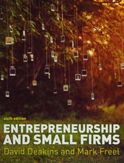 Entrepreneurship and small firms