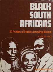 Black South Africans a who's who