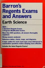 Barron's regents exams and answers earth science : the physical setting