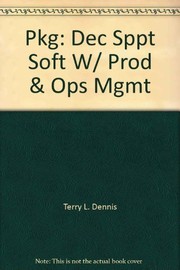 Decision support software/production and operations management software and text