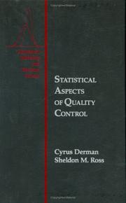 Statistical aspects of quality control