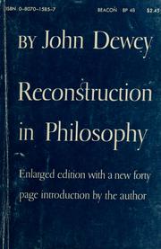 Reconstruction in philosophy