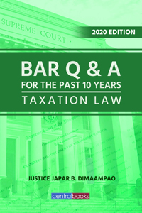 Bar Q & A  for the past 10 years taxation law