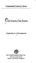 Our voices, our zones