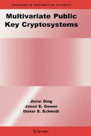 Multivariate public key cryptosystems