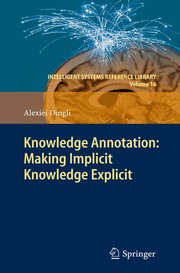Knowledge annotation making implicit knowledge explicit