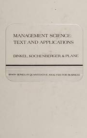 Management science text and applications