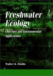 Freshwater ecology concepts and environmental applications
