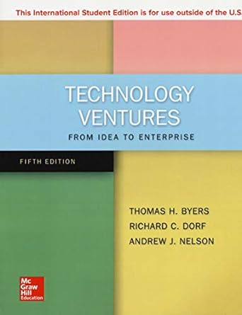 Technology ventures from idea to enterprise